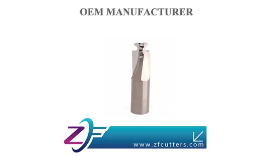 Solid Carbide Forming Milling Cutter of 4 Flutes Tungsten Steel OEM Customization Profile Concave Radius End Mill Case Profile Bevel Lead Frame Slotting Cutter